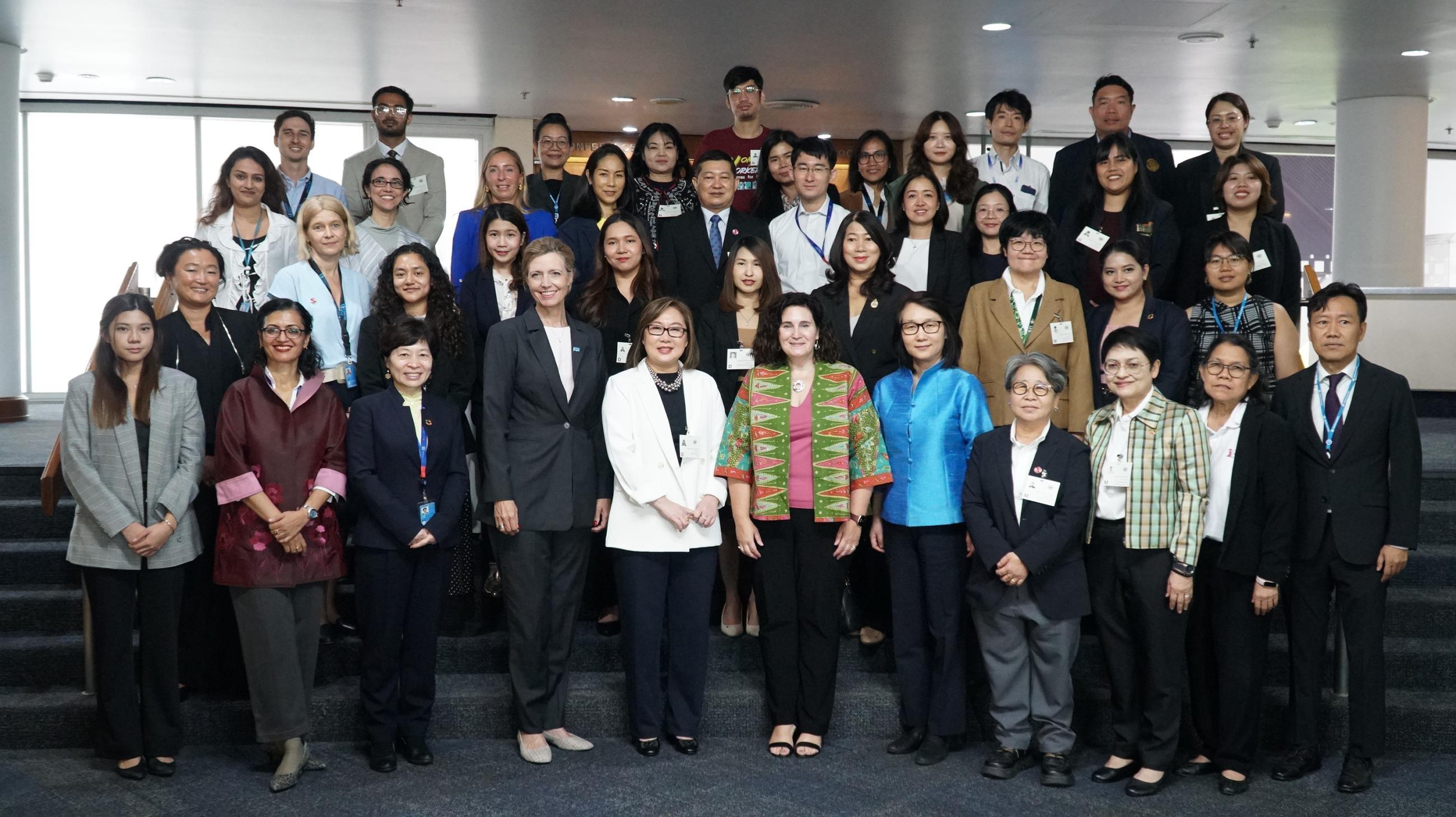 Thailand National Consultation on Valuing and Investing in the Care Economy Group Photo