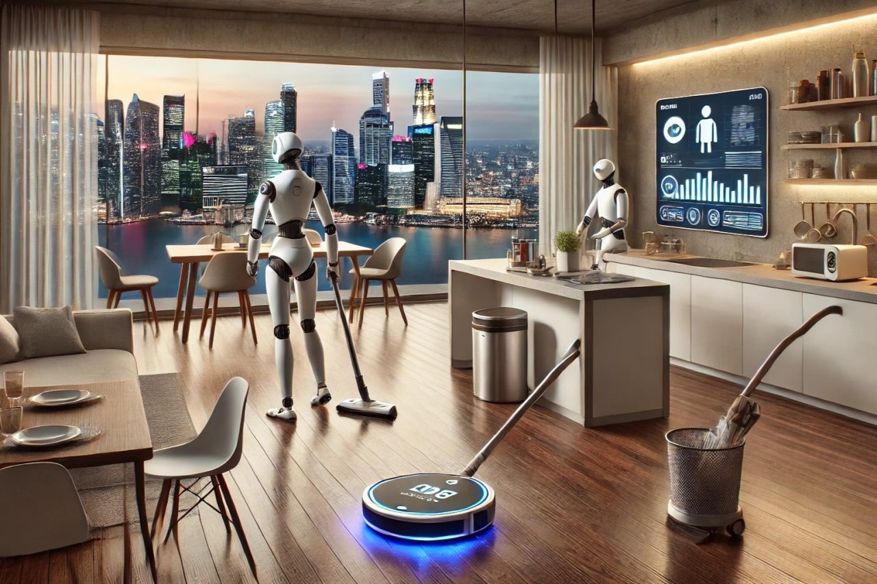 Robots to the rescue: Can AI clean up household labour gaps?
