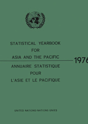 Statistical yearbook for Asia and the Pacific 1976