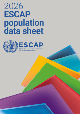 ESCAP population data sheet 2026