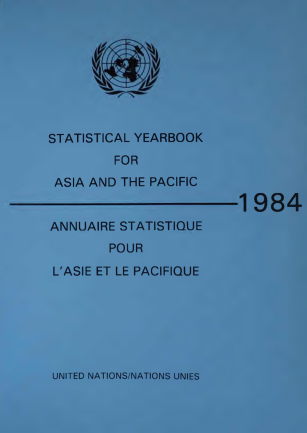 Statistical yearbook for Asia and the Pacific 1984