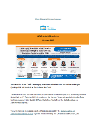 CRVS Insight. October 2025