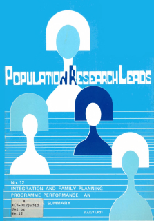 Integration and family planning programme performance : an interpretive summary of Research Projects in Malaysia and the Republic of Korea on the determinants and impact of integration in family planning programmes