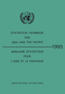 Statistical yearbook for Asia and the Pacific 1993