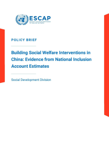 Building social welfare interventions in China : evidence from national inclusion account estimates