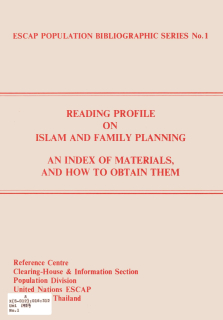 Reading profile on Islam and family planning : an index of materials, and how to obtain them