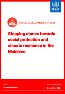 Stepping stones towards social protection and climate resilience in the Maldives