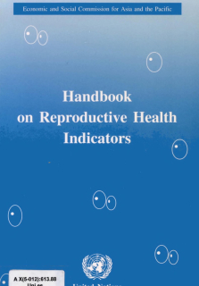Handbook on Reproductive Health Indicators
